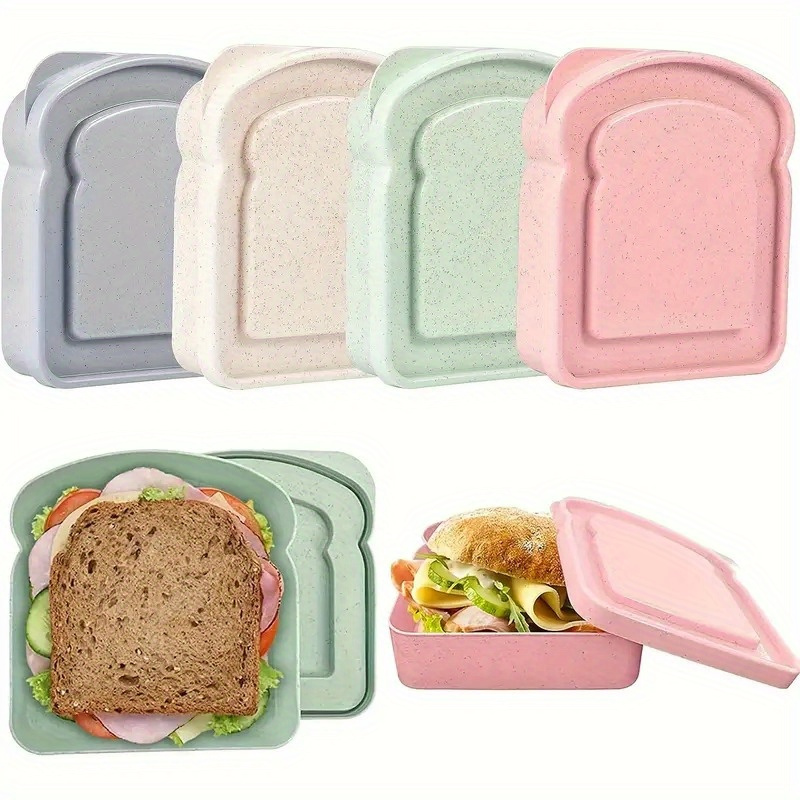 Food Storage Plastic Containers With Lids - 1 قطعة صناديق بينتو ، حاويات