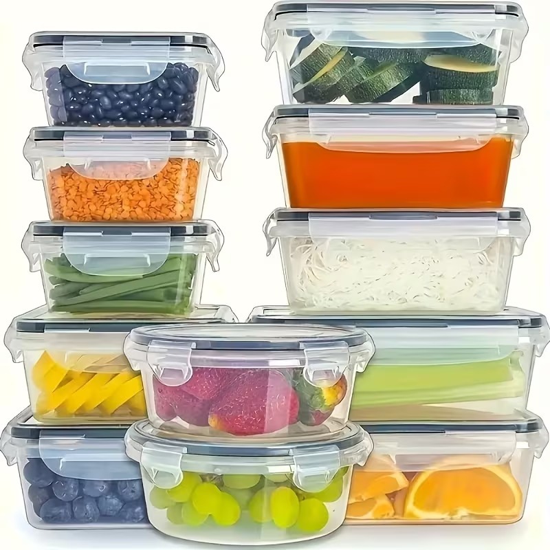 حاويات تخزين طعام شفافة من 4 ق - مراجعة Food Storage Canister وسعره