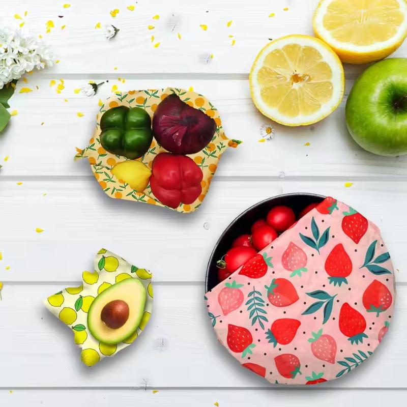 شمع العسل الغذاء التفاف صديقة  - مراجعة Beeswax Food Wrap وسعره