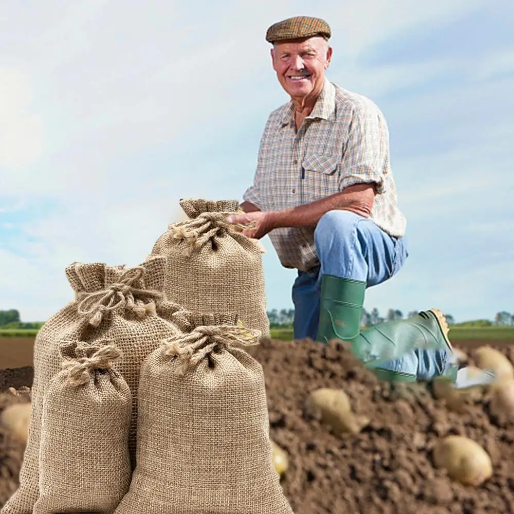 أكياس بطاطس من الخيش، أكياس تخ - مراجعة Food Storage In Roots وسعره