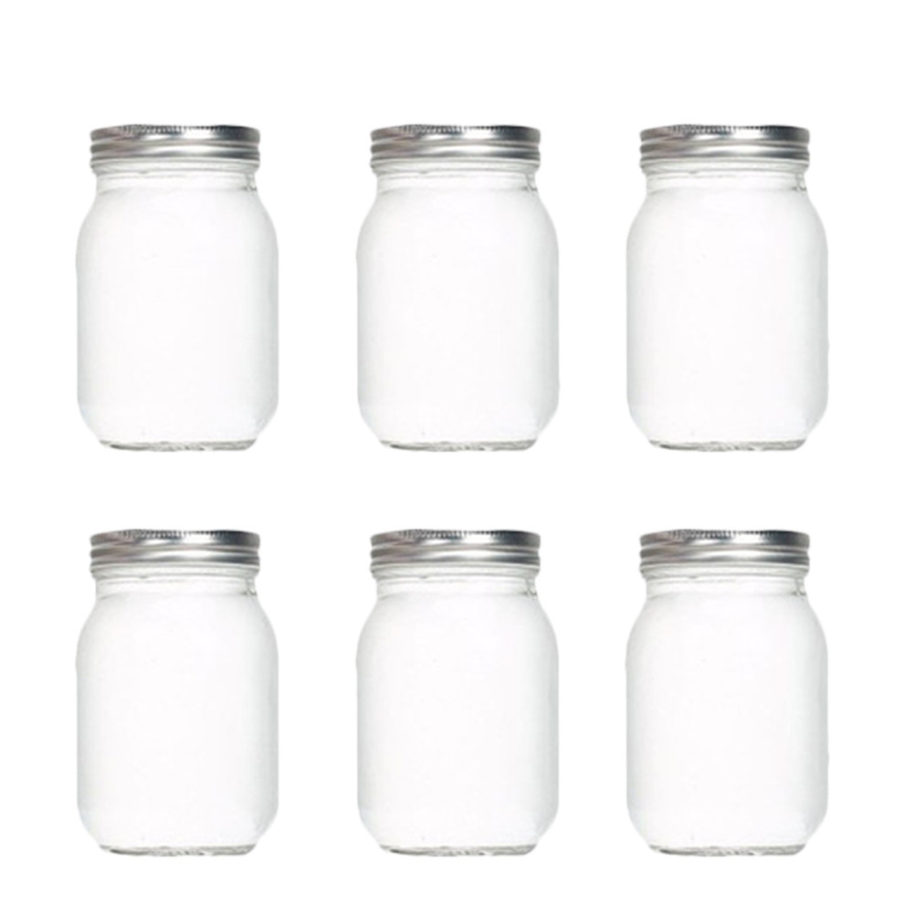 6 قطع من الأوعية الزجاجية الشف - مراجعة Food Storage Jars Airtight وسعره