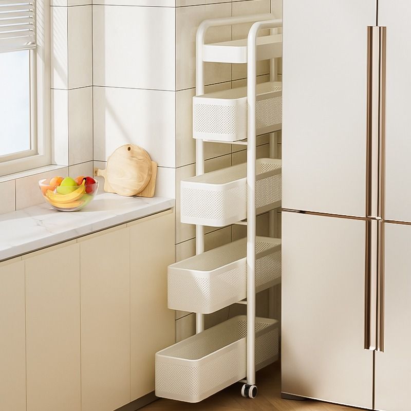 رف شق المطبخ من الفولاذ المقاو - مراجعة Food Storage In Cabinets وسعره
